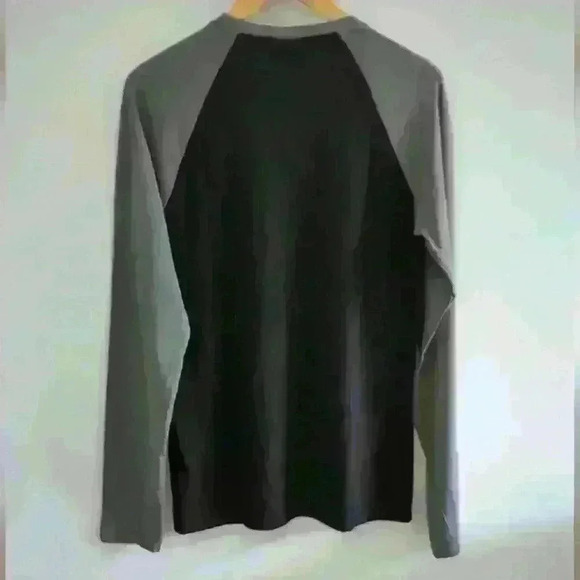 BRAVADO | 2Pac Grey/Black Lone Sleeved Printed Crewneck Top - Picture 3 of 3